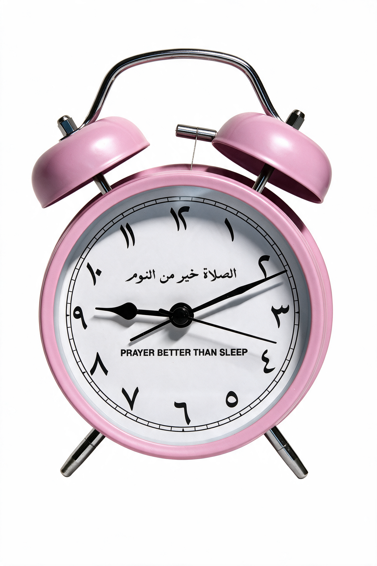 Prayer Better Than Sleep — Pink Alarm Clock